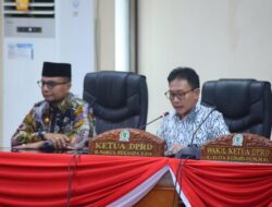 Pj. Bupati Subang Menghadiri Rapat Paripurna DPRD Kabupaten Subang