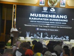 Susun RKPD 2025, Pemkab Sumedang Gelar Musrenbang Kabupaten