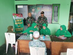 Mayor Inf Dedi Baharudin Danramil 1014/Koramil Cimanggung /Kodim 0610 Sumedang Laksanakan Jum at Berkah