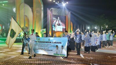 Pj. Bupati Subang Hadiri Opening Ceremony MTQ ke-38 Tingkat Provinsi Jawa Barat