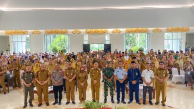 Pj Bupati Tulang Bawang Hadiri Acara Halal Bihalal Dengan Semua Kepala Sekolah se-Tulang Bawang