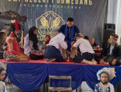 SMP Negeri 7 Sumedang Lalukan Acara Pelepasan Peserta Anak Didik