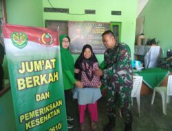 Danramil 1014/Cimanggung Mayor Inf Dede Baharudin Lakukan Kegiatan Jumat Berkah