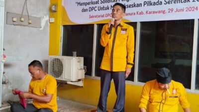 Rakorcab DPC Partai Hanura Kabupaten Karawang Perkuat Solidaritas Menjelang Pilkada Serentak 2024