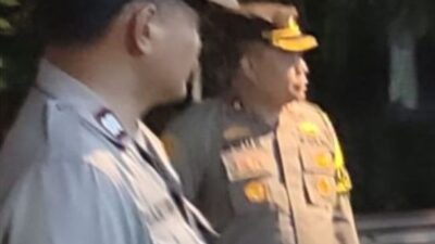 Patroli Gabungan Polsek Ciawi Bersama Instansi Terkait Antisipasi Amankan Konvoi Suporter Viking