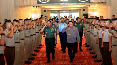 Inilah Pesan Kapolri dan Panglima TNI Kepada Capaja TNI-Polri