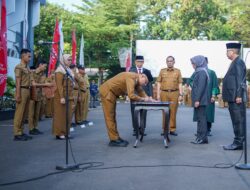 Lantik 13 Orang Pejabat Pimpinan Tinggi Pratama, PJ.Bupati Subang Tegaskan Setiap ASN Memiliki Kesempatan Yang Sama