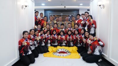 Tim Taekwondo Garuda Bhayangkara Presisi Polri Raih 6 Emas Di Thailand