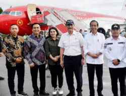 Penjabat Bupati Tapanuli Utara Dimposma Sihombing Sambut Kunjungan Presiden RI Joko Widodo