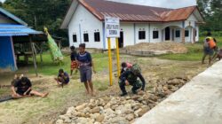 Warga Fuog Antusis Kerja Bakti Bersama Habema