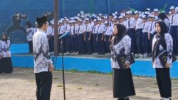 Peringati HUT Ke-79 PGRI Dan Hari Guru Nasional, Kepsek SMPN 2 Tanjungsari Upacara Bersama Guru