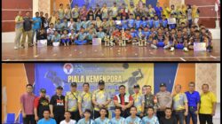 Penjabat Wali Kota Banjar, Bapak Dr. H. Soni Harison AP., S.Sos., M.Si., Menutup Kejuaraan Bola Volly Putera Kemenpora Cup Antar Club Pelajar Jabar-Jateng Tahun 2024 di GOR Multi Gelora Banjar Patroman