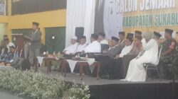 Kepala Kemenag Kabupaten Sukabumi bersama Bupati Lepas 434 Calon Jemaah Serta 8 petugas Haji